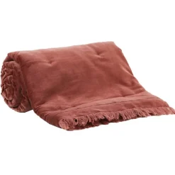 Plaids Et Couvre-Lits<Sud Etoffe Edredon 80 x 200 Mumbay Bois de Rose,