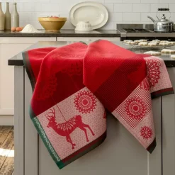 Essuie-Mains<LE JACQUARD Français Essuie-main Lumières d'Etoiles,