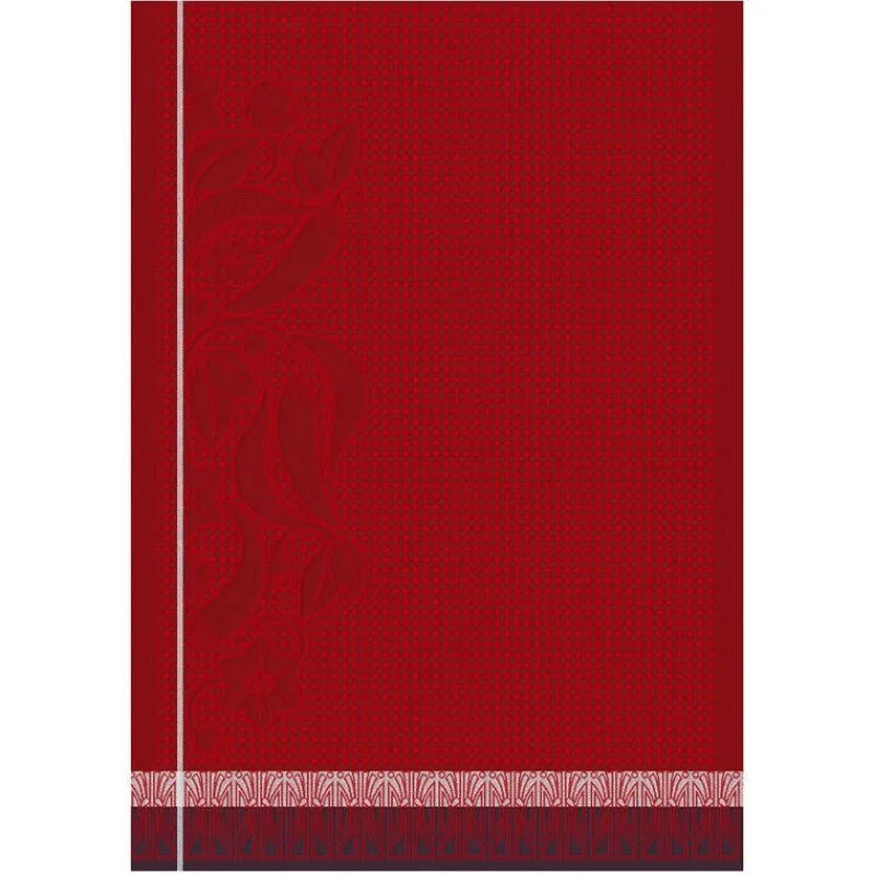 Essuie-Mains<LE JACQUARD Français Essuie-main Piments,