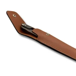 Couteaux De Poche<Le Coq Français Etui en cuir avec rabat,