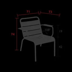 Fauteuils, Chaises Et Bancs|Lounge<FERMOB Fauteuil Lounge Luxembourg,