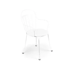 Fauteuils, Chaises Et Bancs<FERMOB Fauteuil Louvre blanc empilable,