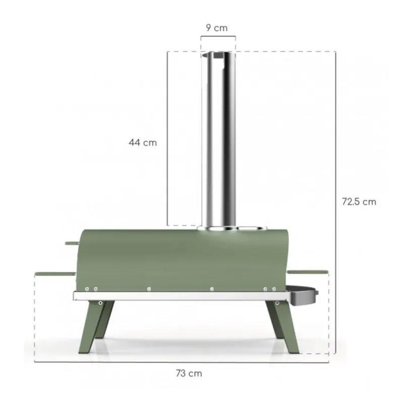 Barbecues, Fours, Kamados Et Accessoires<ZiiPa Four à pizza Piana Eucalyptus,