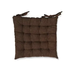 Galettes De Chaise<Opjet Galette de chaise carrée velours côtelé,