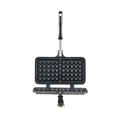 Gaufres Et Croque-Monsieurs<Chevalier diffusion Gaufrier double en fonte d'aluminium revêtu,