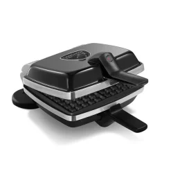 Gaufres Et Croque-Monsieurs<LAGRANGE Gaufrier Super 2 gaufres Antiadhésif noir,