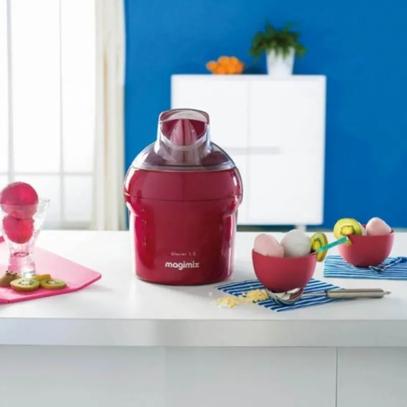 Sorbetières Et Turbines À Glace<Magimix Glacier rouge 1.5L,