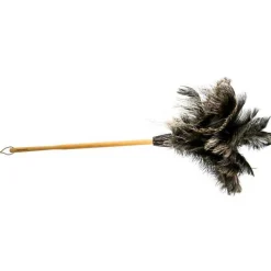 Brosserie<Andrée Jardin Grand plumeau en plumes d'autruche,
