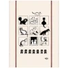 Torchons<Winkler Grand Torchon Galerie de Chats Dubout,