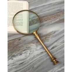 Objets Insolites<Chehoma Grande loupe 15 cm manche laiton,