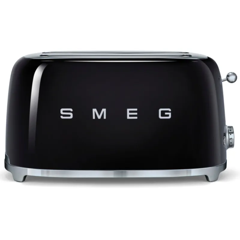 Grille-Pain Et Toasters<SMEG Grille-pain 4 tranches Années 50 Noir,