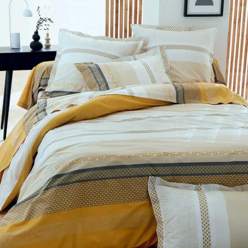 Housses De Couette, Parures<Tradilinge Housse de Couette Marlow Miel,