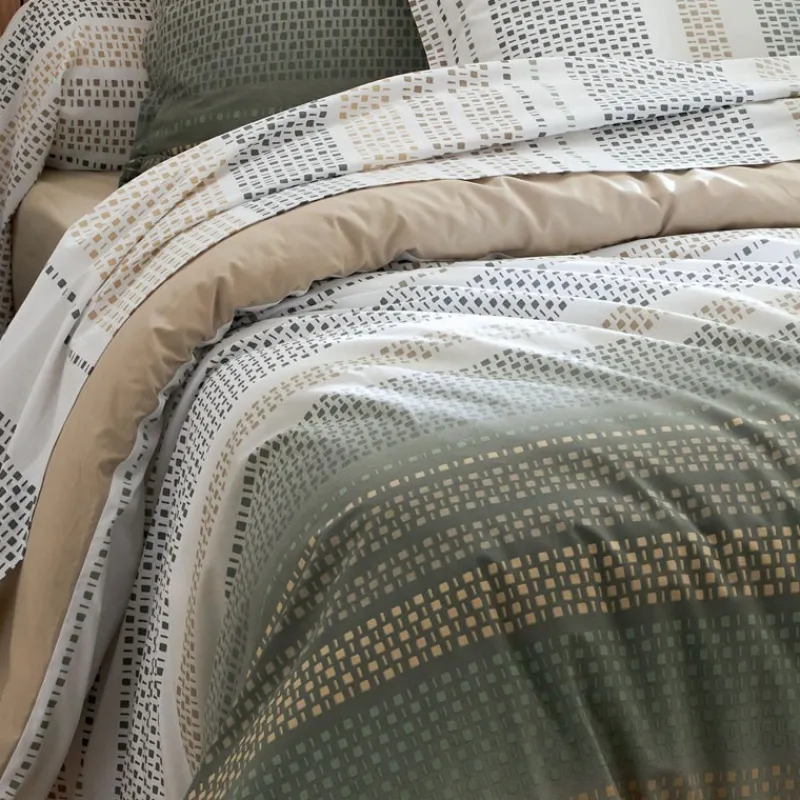 Housses De Couette, Parures<Tradilinge Housse de couette Niagara Kaki,