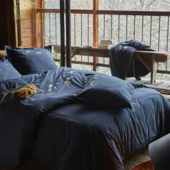 Housses De Couette, Parures<Sylvie Thiriez Housse de couette Percale Au Cœur de La Vallée Pierre Bleue,