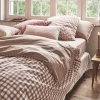 Housses De Couette, Parures<Essix Housse de couette Vichy Beige,