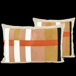 Coussins Et Rideaux<HAOMY TEXTILE Housse de Coussin 40 x 60 cm Tokyo, Haomy