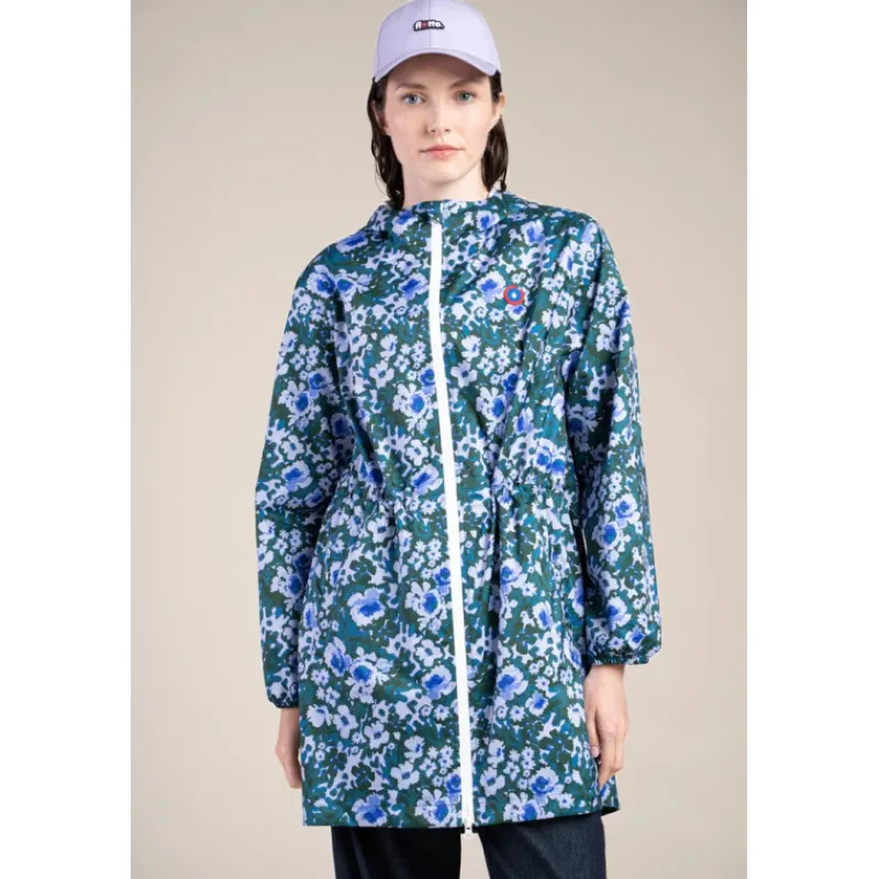 Le Prêt À Porter<Flotte Imperméable Long Amelot Imprimé Géranium,