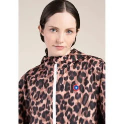 Le Prêt À Porter<Flotte Imperméable Long Amelot Imprimé Léopard,