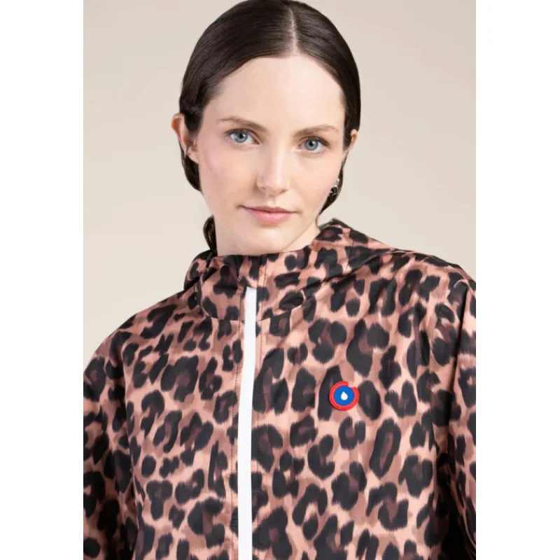 Le Prêt À Porter<Flotte Imperméable Long Amelot Imprimé Léopard,