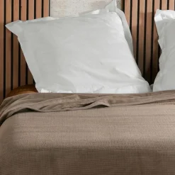 Plaids Et Couvre-Lits<Linder Jeté de lit Gaufré Taupe,