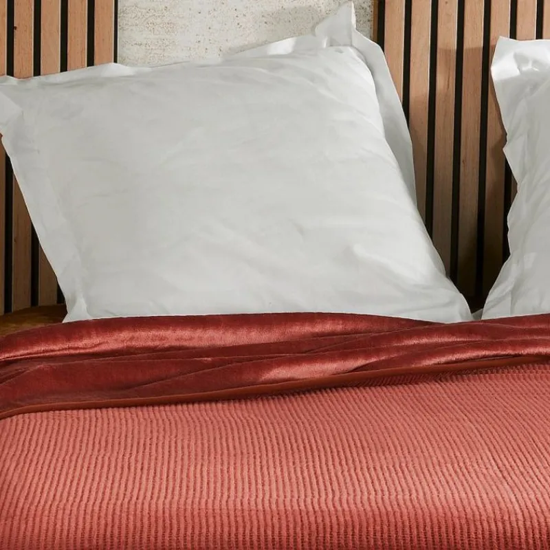 Plaids Et Couvre-Lits<Linder Jeté de lit Gaufré Terre Cuite,