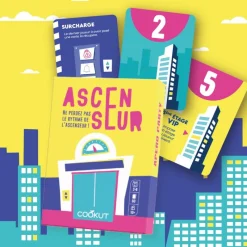 Les Jeux D'Intérieur<COOKUT Jeu de cartes Ascenseur, Apéro Party,