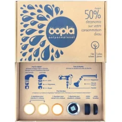 Produits Malins<OOPLA Kit économiseur d'eau pour robinets et douche,