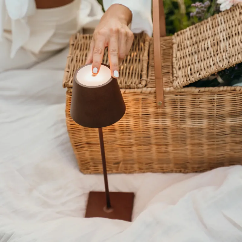 Lampes Et Suspensions<Zafferano Lampe de table Poldina Corten,