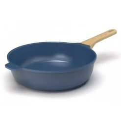 Sauteuses En Céramique|Sauteuses Anti-Adhérentes<COOKUT L'Incroyable Sauteuse Bleu Myrtille,