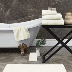 Serviettes|Draps De Douche<SENSEI Linge de toilette Ecru Sensoft,