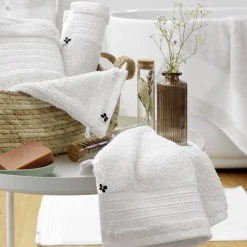 Serviettes|Draps De Douche<L'effet papillon Linge de toilette Garance Chantilly,