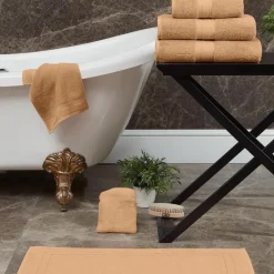 Serviettes|Draps De Douche<SENSEI Linge de toilette Pêche Luxury,