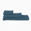 Serviettes|Draps De Bain<HAOMY TEXTILE Linge de toilette Timor Turquin, Haomy