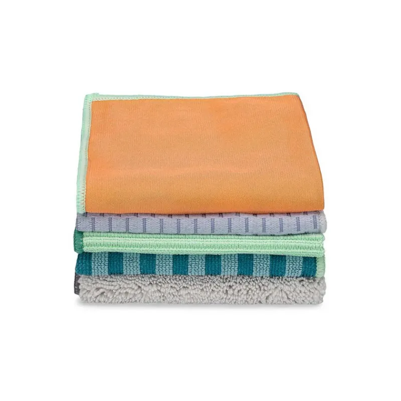 Brosserie<Full Circle Home Lot 5 chiffons essentiels en microfibre recyclée, full circle®