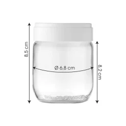 Yaourtières<LAGRANGE Lot de 9 pots de yaourts,