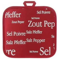 Gants Et Maniques<Winkler Manique Sel poivre couleur rouge,