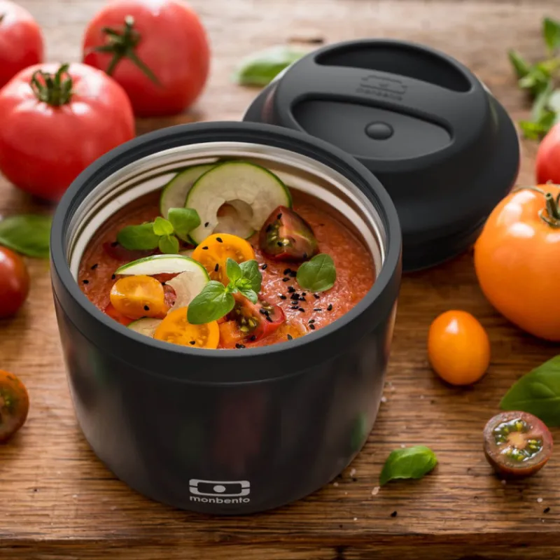 Ustensiles Pour Le Pique-Nique|Boîtes Repas Et Accessoires<Monbento MB Element noir onyx,
