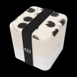 Ustensiles Pour Le Pique-Nique|Boîtes Repas Et Accessoires<Monbento MB Square Graphic Plume,