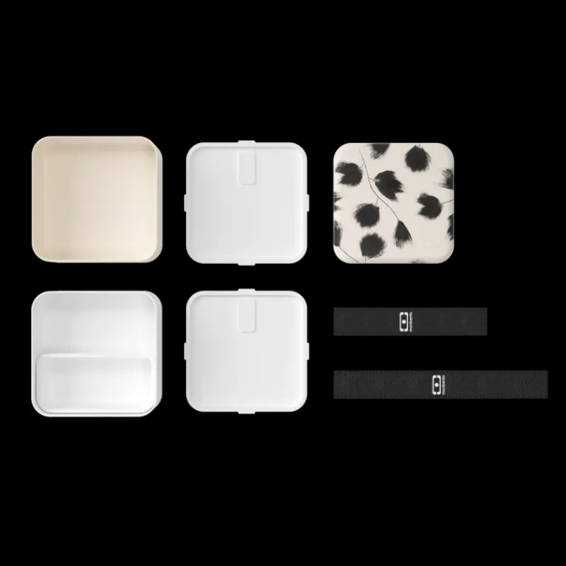 Ustensiles Pour Le Pique-Nique|Boîtes Repas Et Accessoires<Monbento MB Square Graphic Plume,