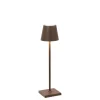 Lampes Et Suspensions<Zafferano Micro lampe de table Poldina Corten,