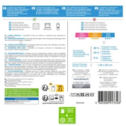 Brosserie<STARWAX Microfibre pour Vitroceram et induction,