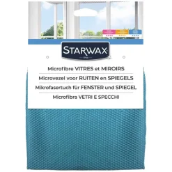 Brosserie<STARWAX Microfibre Vitres et Miroirs,