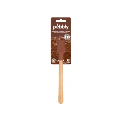 Ustensiles En Nylon Ou Silicone<PEBBLY Mini spatule Chocolat en bambou et silicone,