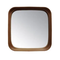Miroirs Et Trumeaux<EMDE Miroir arrondi Bois Brun, Emdé