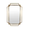 Miroirs Et Trumeaux<EMDE Miroir Art Déco métal doré 60 x 90 cm, Emdé