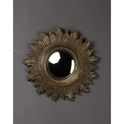 Miroirs Et Trumeaux<Chehoma Miroir convexe Soleil doré antique,