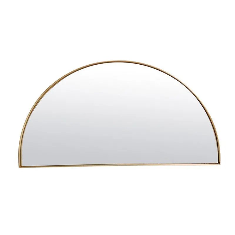 Miroirs Et Trumeaux<EMDE Miroir fin doré demi-cercle, Emdé