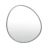 Miroirs Et Trumeaux<EMDE Miroir fin noir, Emdé