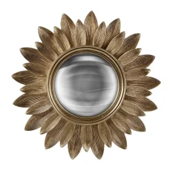 Miroirs Et Trumeaux<EMDE Miroir Lila convexe doré, Emdé