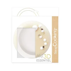 Moules À Pâtisserie<ScrapCooking Moule 3D Silicone Rond,